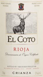 EL COTO CRIANZA, Rioja